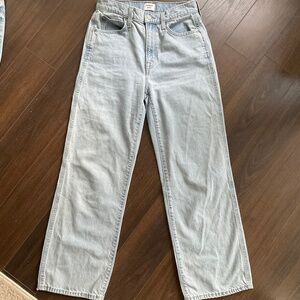 Aritzia Sunday Best light wash denim